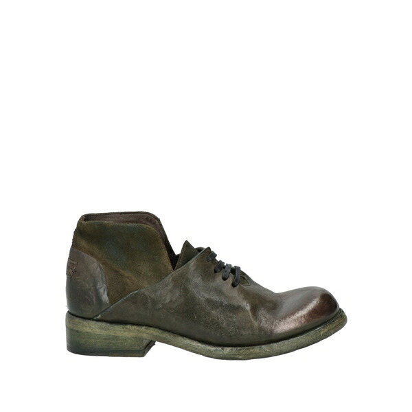 【貨物輸送無料】 ル ルエマルセル レディース オックスフォード シューズ Lace-up shoes Green