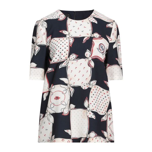 【貨物輸送無料】 モスキーノ レディース ティーシャツ トップス Tops Blue レディースファッション-トップス-Tシャツ・カットソー