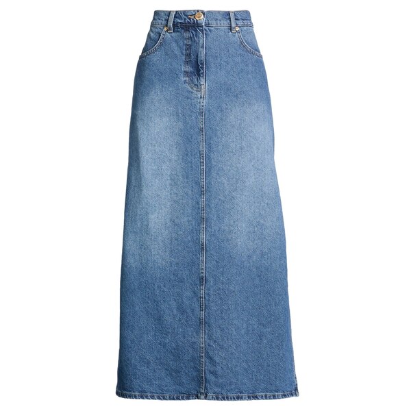 【送料無料】 ファーム リオ レディース スカート ボトムス Denim skirts Blue｜asty