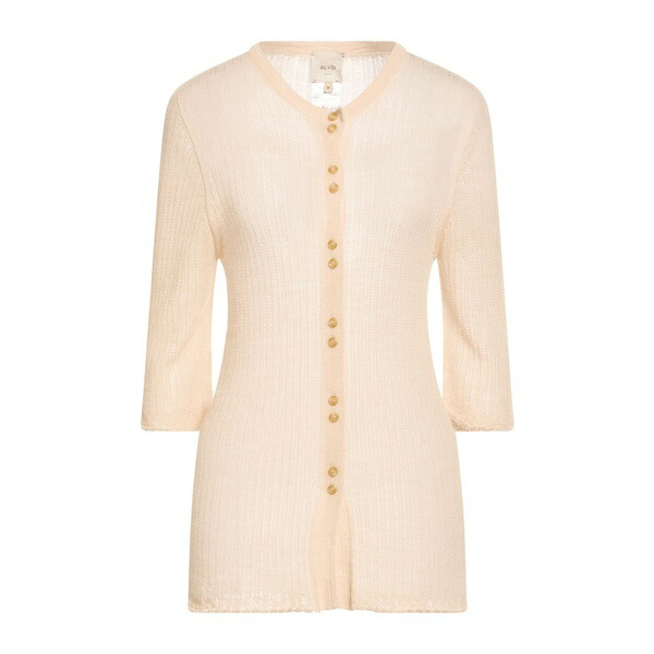 【貨物輸送無料】 アリジ レディース ジレー アウター Cardigans Beige