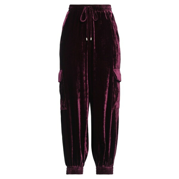 【貨物輸送無料】 セミクチュール レディース 心地好いズボン下 ボトムス Pants Purple