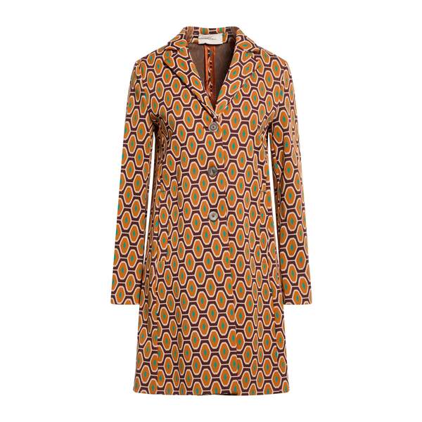 【送料無料】 マリパルミ レディース ジャケット＆ブルゾン アウター Overcoats & Trench Coats Orange｜asty