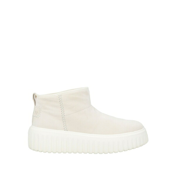 【貨物輸送無料】 ホー鵞鳥 レディース ブーツ シューズ Ankle boots White