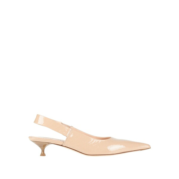 【送料無料】 エージーエル レディース パンプス シューズ Pumps Beige|asty