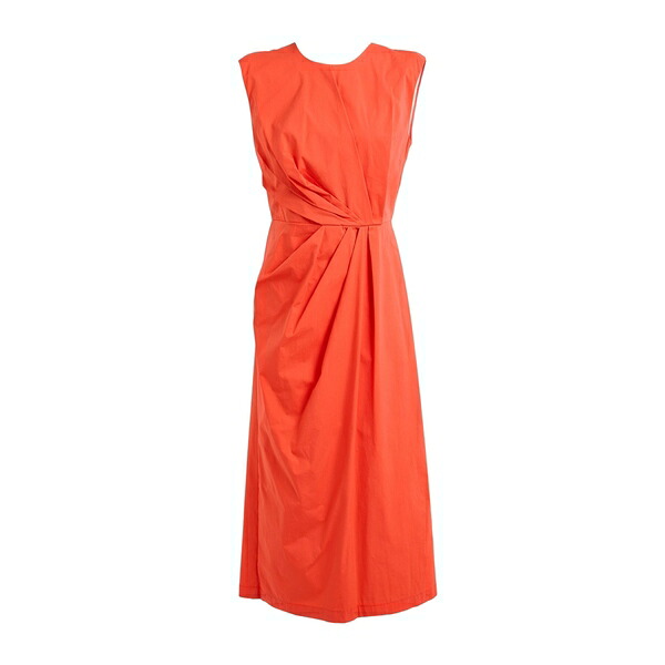 【送料無料】 リビアナコンティ レディース ワンピース トップス Midi dresses Orange｜asty