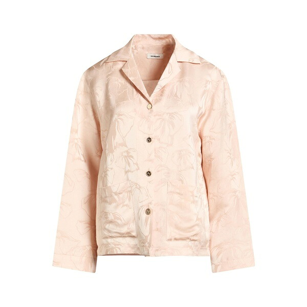 【送料無料】 サンドロ レディース ジャケット＆ブルゾン アウター Blazers Pink｜asty