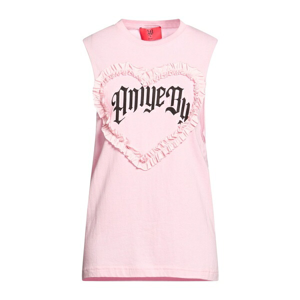 【送料無料】 アニエバイ レディース Tシャツ トップス T-shirts Pink