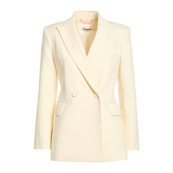 【貨物輸送無料】 ヴィヴェッタ レディース 上衣＆上衣 アウター Blazers White