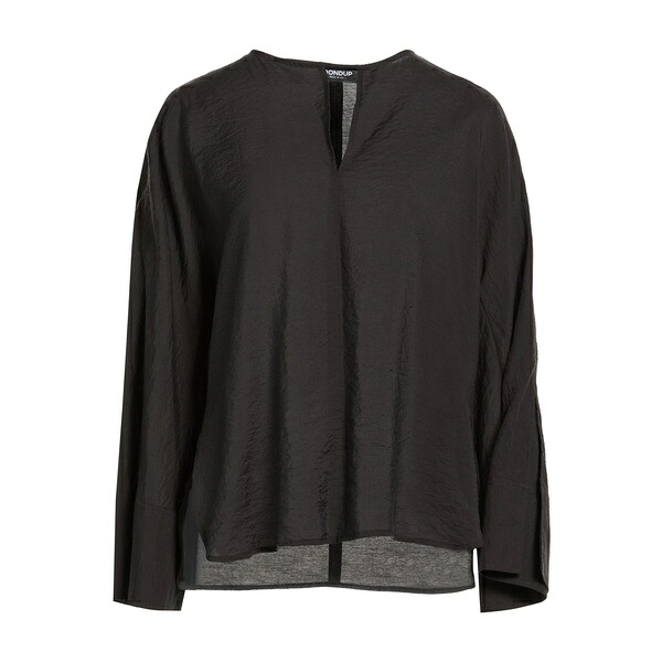 【貨物輸送無料】 ドンダップ レディース ティーシャツ トップス Tops Black トップス-Tシャツ・カットソー
