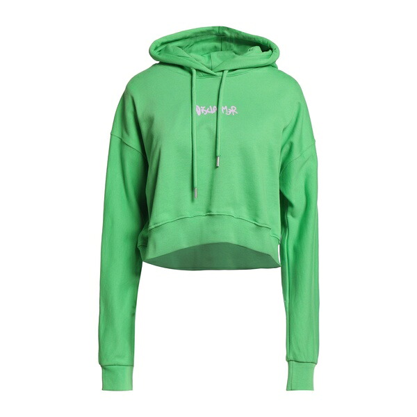 【貨物輸送無料】 ディスクレイマー レディース パーカー・スウェットシャツ アウター Sweatshirts Green トップス-スウェット・トレーナー-レディースファッション