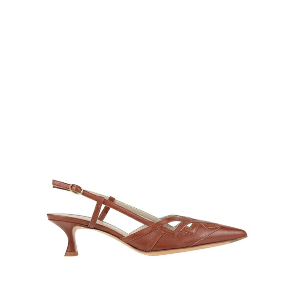 【貨物輸送無料】 パンパノウサギ ビーニ レディース パンプス シューズ Pumps Brown