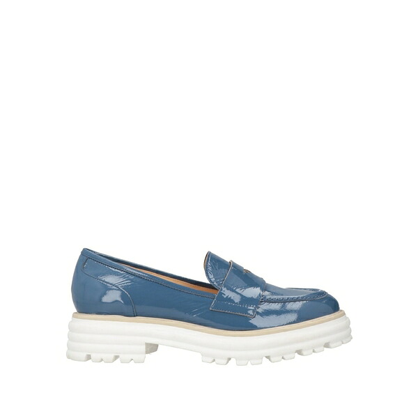 【貨物輸送無料】 ブルグリア レディース スリッポン・ローファー シューズ Loafers Blue