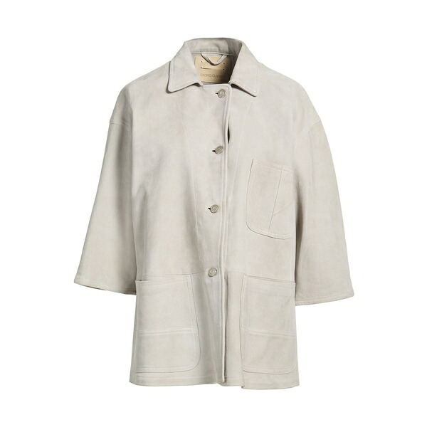 【貨物輸送無料】 ジョルジオ ブラット レディース 上衣＆上衣 アウター Jackets Grey