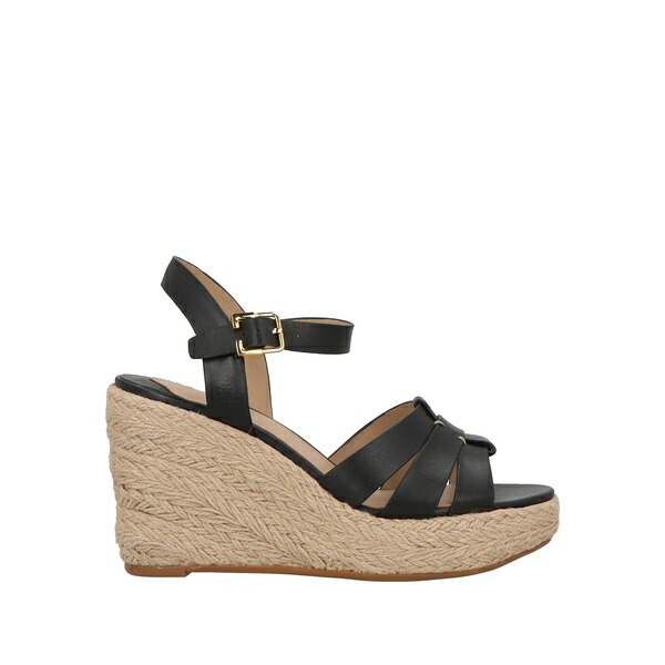 【送料無料】 ラルフローレン レディース サンダル シューズ Sandals Black｜asty