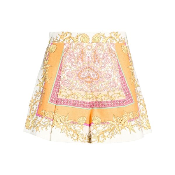 【貨物輸送無料】 マージュ レディース 心地好いズボン下 ボトムス Shorts \u0026 Bermuda Shorts Orange