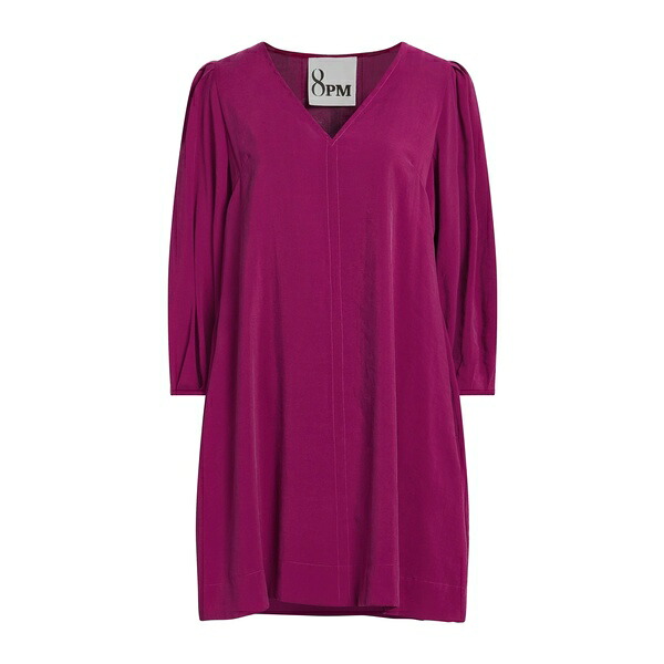 【送料無料】 エイト・ピーエム レディース ワンピース トップス Mini dresses Red|asty
