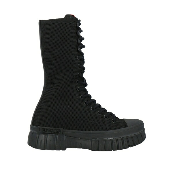 【貨物輸送無料】 モスキーノ レディース ブーツ シューズ Boots Black