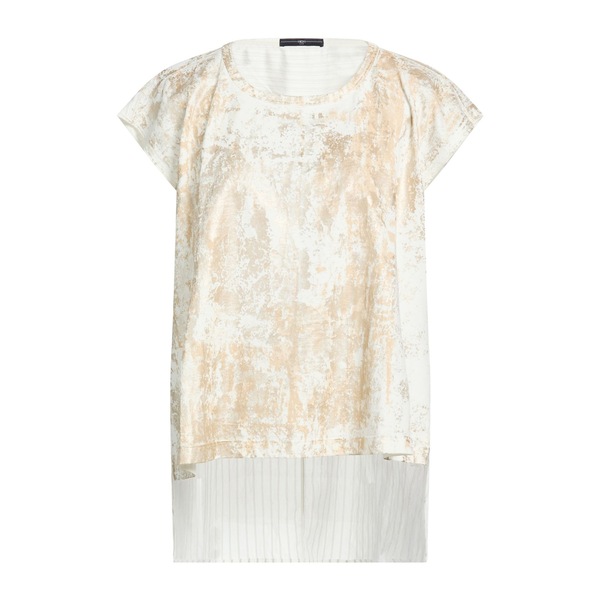 【貨物輸送無料】 御機嫌 レディース プルオーバー トップス T-shirts White