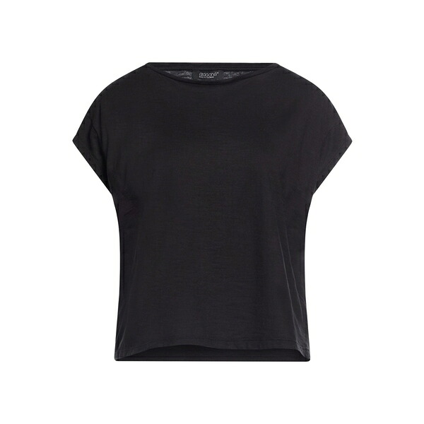 【送料無料】 アラゴナ レディース Tシャツ トップス T-shirts Black｜asty