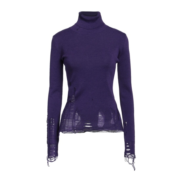 【貨物輸送無料】 マルタンマルジェラ レディース 編み物\u0026スウェーター アウター Turtlenecks Purple