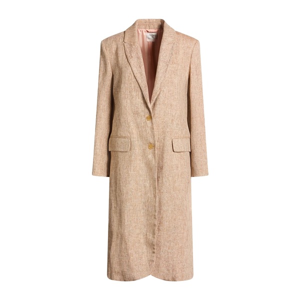 【貨物輸送無料】 フォルテ フォルテ レディース 上衣＆上衣 アウター Overcoats \u0026 Trench Coats Beige