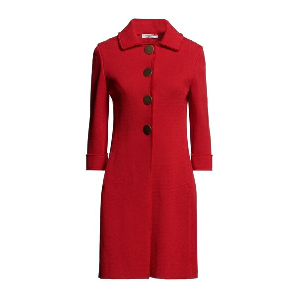 【貨物輸送無料】 シャルロット レディース 上衣＆上衣 アウター Overcoats \u0026 Trench Coats Red