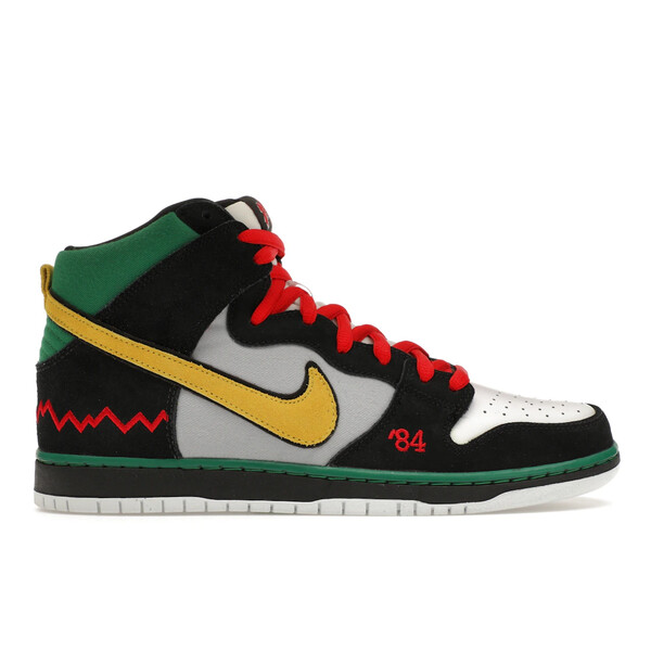 Nike ナイキ メンズ スニーカー  【Nike SB Dunk High Mcrad】  大いさ US_8.5(26.5珊) Black/Vivid Sulfur-Wolf Grey メンズ靴-靴-スニーカー
