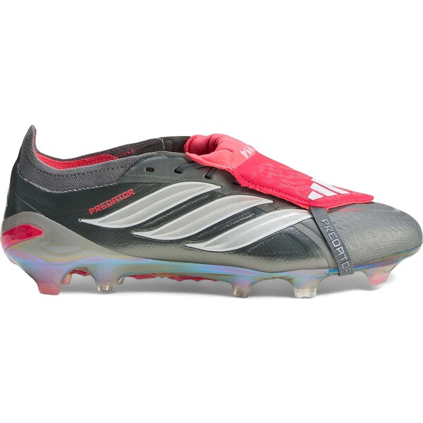 adidas アディダス メンズ スニーカー  【adidas Predator Elite Fold-Over Tongue FG Finishers Steel Pack】  サイズ US_M_4 Iron Metallic/Cloud White/Lucid Red