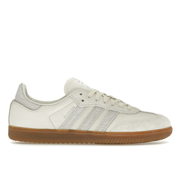 adidas アディダス メンズ スニーカー  【adidas Samba OG NAKED Copenhagen Lace】  サイズ US_7.5(25.5cm) White/Off White/Crystal White/Silver