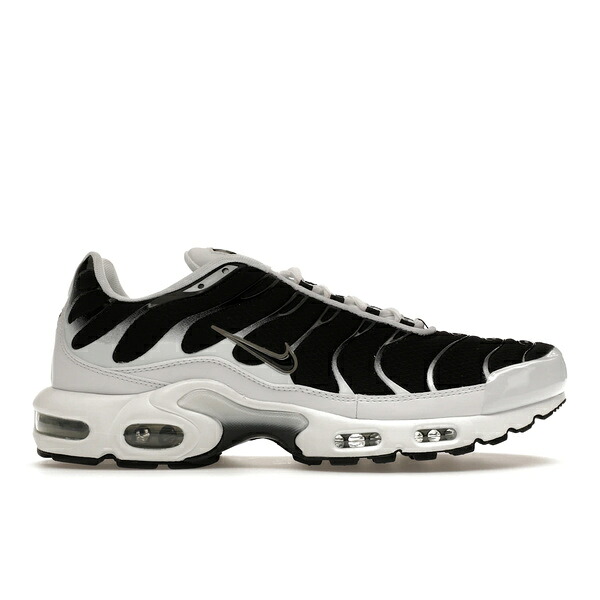 Nike ナイキ メンズ スニーカー  【Nike Air Max Plus White Black Metallic Pewter】  大いさ US_10(28.0珊) White/Black-Metallic Pewter スニーカー-靴-メンズ靴