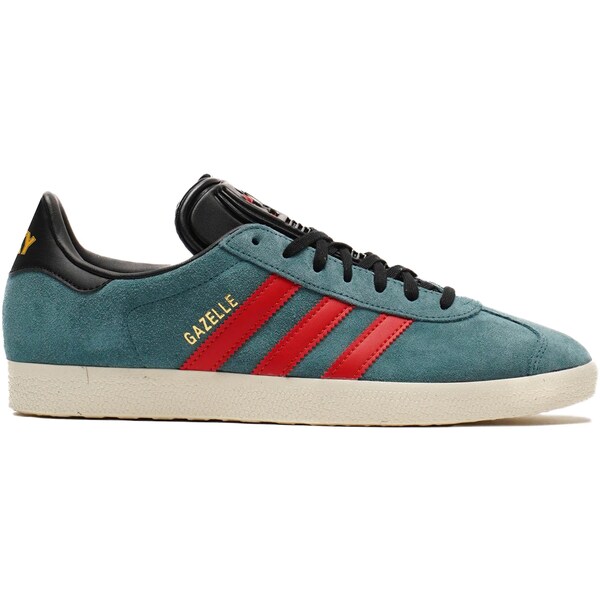 adidas アディダス メンズ スニーカー 【adidas Gazelle Los Angeles Galaxy】 サイズ US_5.5(23.5cm) Virdian/Red/Crew White｜asty