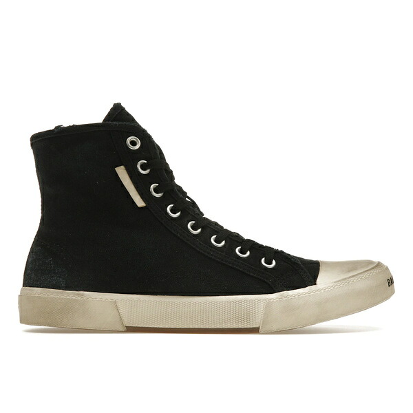 Balenciaga バレンシアガ メンズ スニーカー  【Balenciaga Paris High Top Black】  サイズ US_12(30.0cm) Black/White