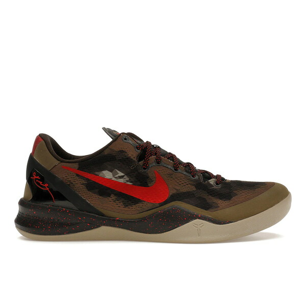 Nike ナイキ メンズ スニーカー  【Nike Kobe 8 Python】  大いさ US_M_13 Squadron Green/Challenge Red-Legion Brown メンズ靴-靴