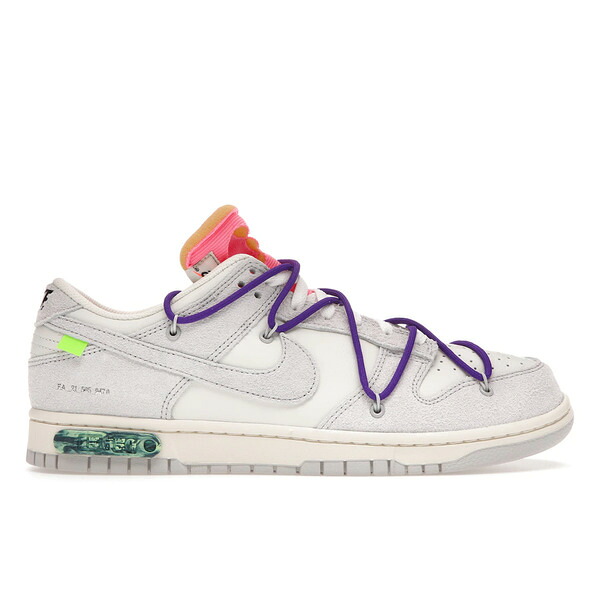 Nike ナイキ メンズ スニーカー  【Nike Dunk Low Off-White Lot 15】  サイズ US_12(30.0cm) Sail/Neutral Grey