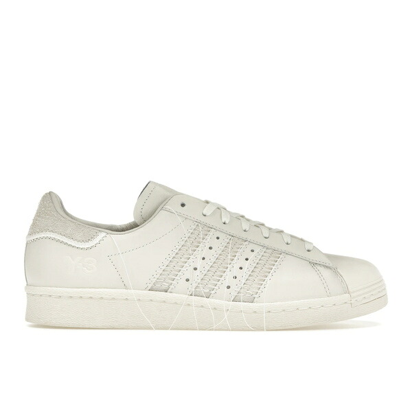 adidas アディダス メンズ スニーカー  【adidas Y-3 Superstar Off White Sashiko】  大きさ US_12.5(30.5糎) Off White/Off White/Off White