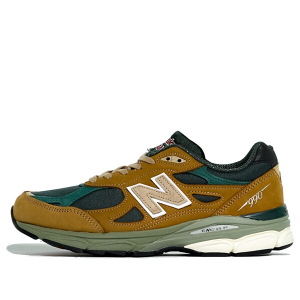 New Balance ニューバランス メンズ スニーカー 【New Balance Teddy Santis x 990v3 Made in USA 'Tan Green' M990WG3】 サイズ US_12(30.0cm)|asty