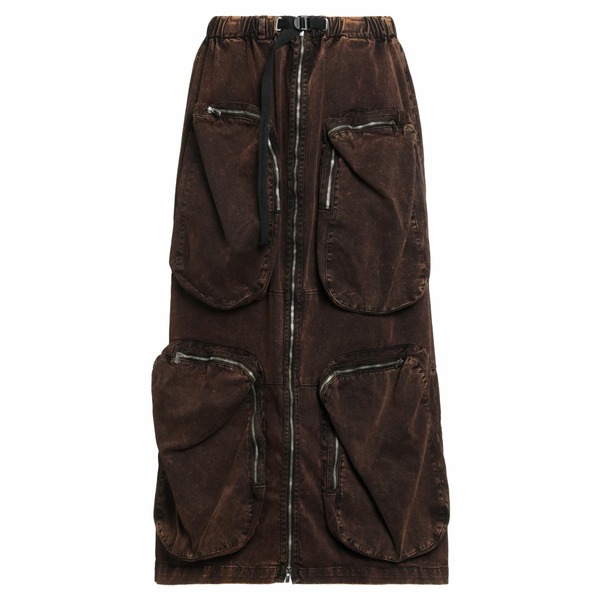 【送料無料】 ホワイトサンド レディース スカート ボトムス Midi skirts Brown