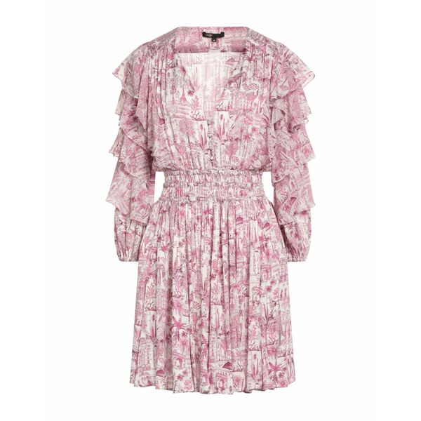 【送料無料】 マージュ レディース ワンピース トップス Mini dresses Purple