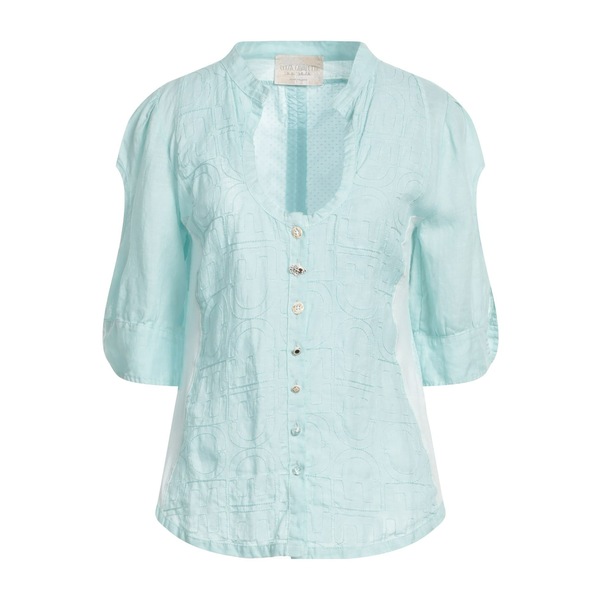 【送料無料】 エリサ カヴァレッティ バイ ダニエラ ダッラヴァッレ レディース シャツ トップス Shirts Azure 16,110円