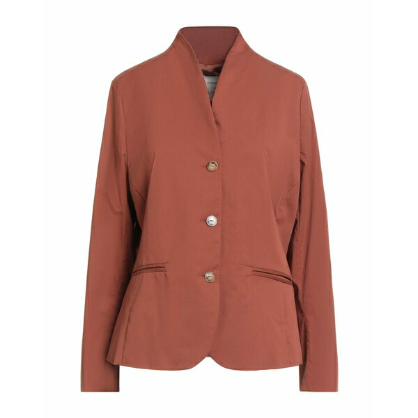 【送料無料】 アレッシアサンティ レディース ジャケット＆ブルゾン アウター Blazers Brown