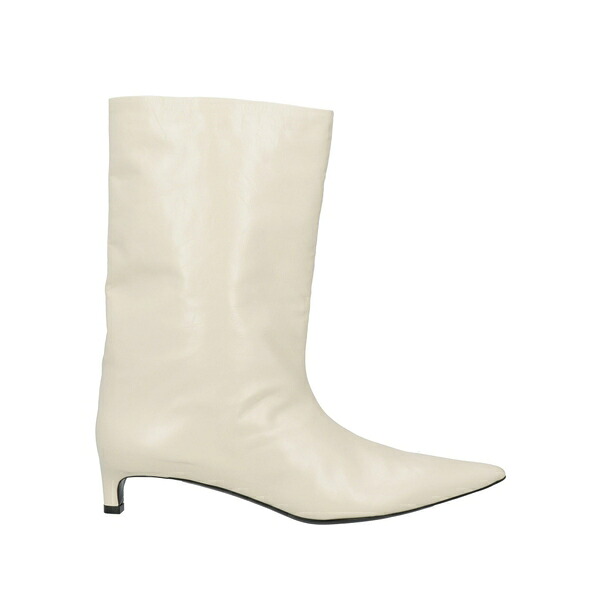 【送料無料】 ジル・サンダー レディース ブーツ シューズ Ankle boots White|asty