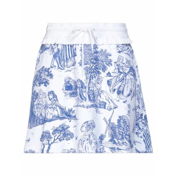 【送料無料】 モスキーノ レディース スカート ボトムス Mini skirts White
