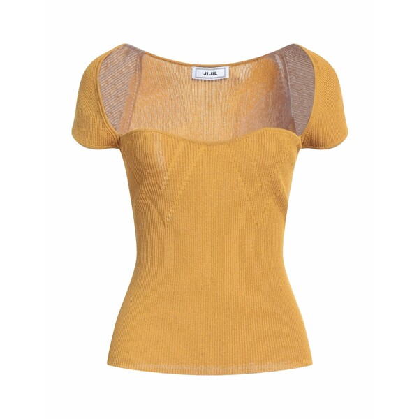 【送料無料】 ジジル レディース ニット&セーター アウター Sweaters Yellow