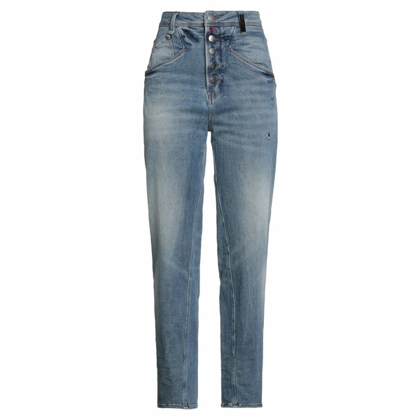 【送料無料】 ハイ レディース デニムパンツ ボトムス Jeans Blue｜asty