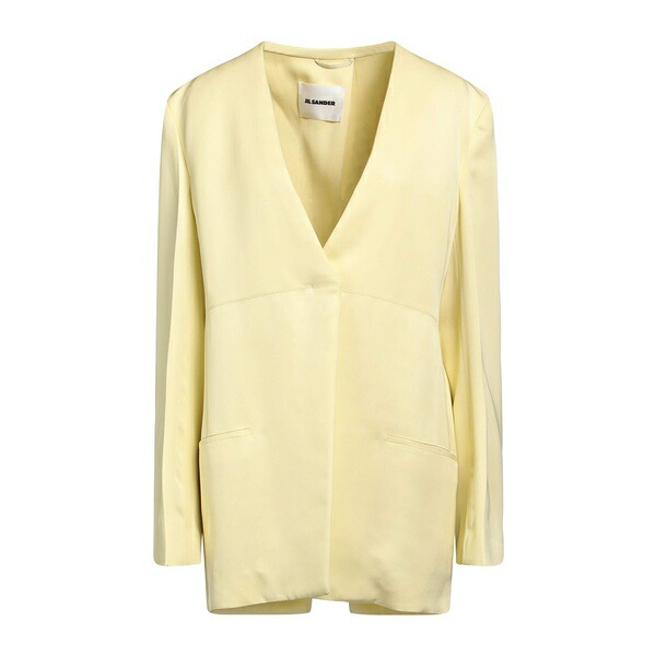 【貨物輸送無料】 ジル・サンダー レディース 上衣＆上衣 アウター Blazers Yellow