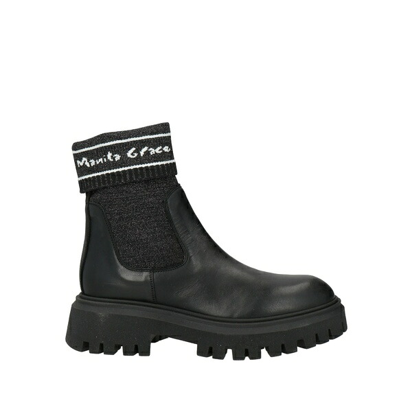 【送料無料】 マニラグレース レディース ブーツ シューズ Ankle boots Black