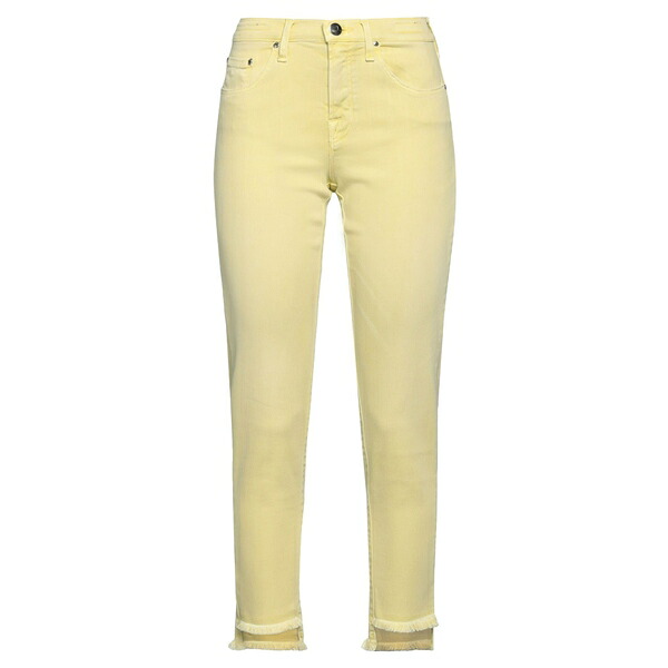 【送料無料】 ヤコブ コーエン レディース デニムパンツ ボトムス Jeans Yellow