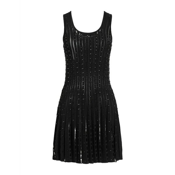 【貨物輸送無料】 ヴェルサーチ レディース 衣裳 トップス Mini dresses Black