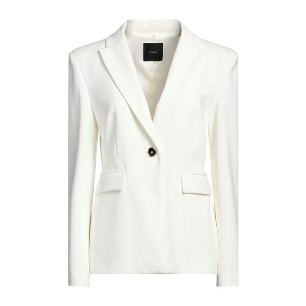 【送料無料】 ピンコ レディース ジャケット＆ブルゾン アウター Blazers White｜asty