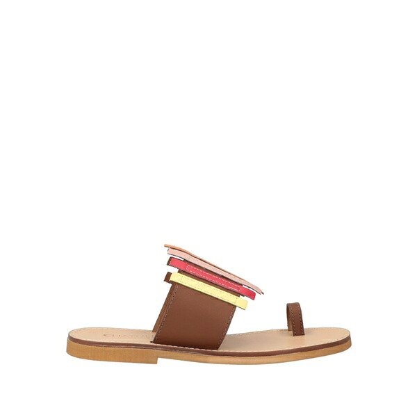 【送料無料】 シャトゥル レディース サンダル シューズ Thong sandals Brown 11,701円